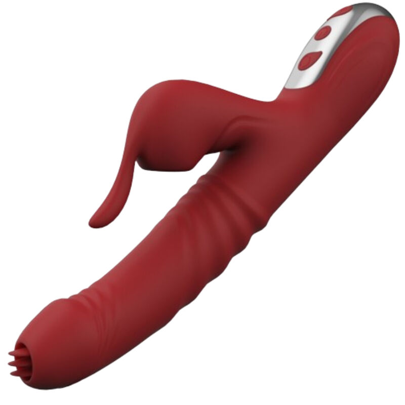 ARMONY - VIBRADOR E SUCKER COM LÍNGUA ESTIMULANTE BORGONHA - Image 4