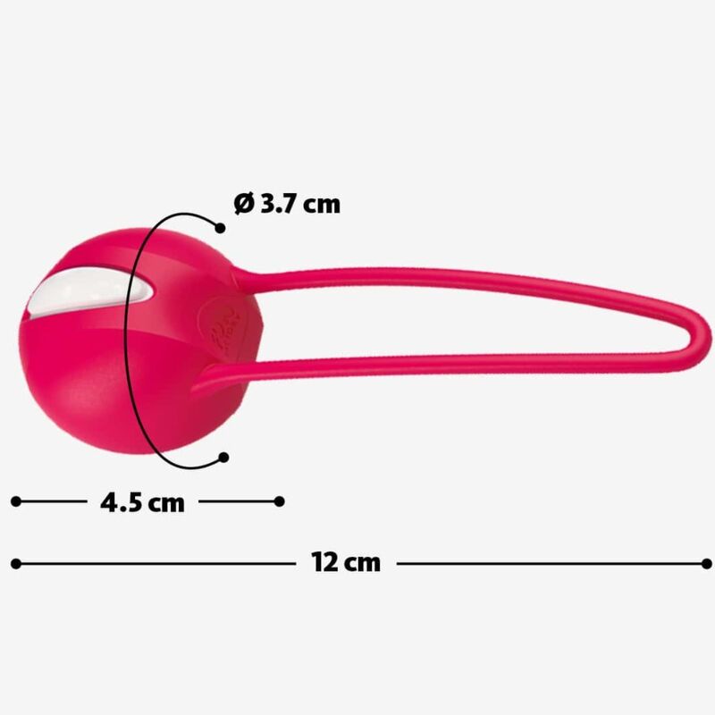 FUN FACTORY – SMARTBALL UNO BOLA PÉLVICA BRANCA / ROXA PASTEL
