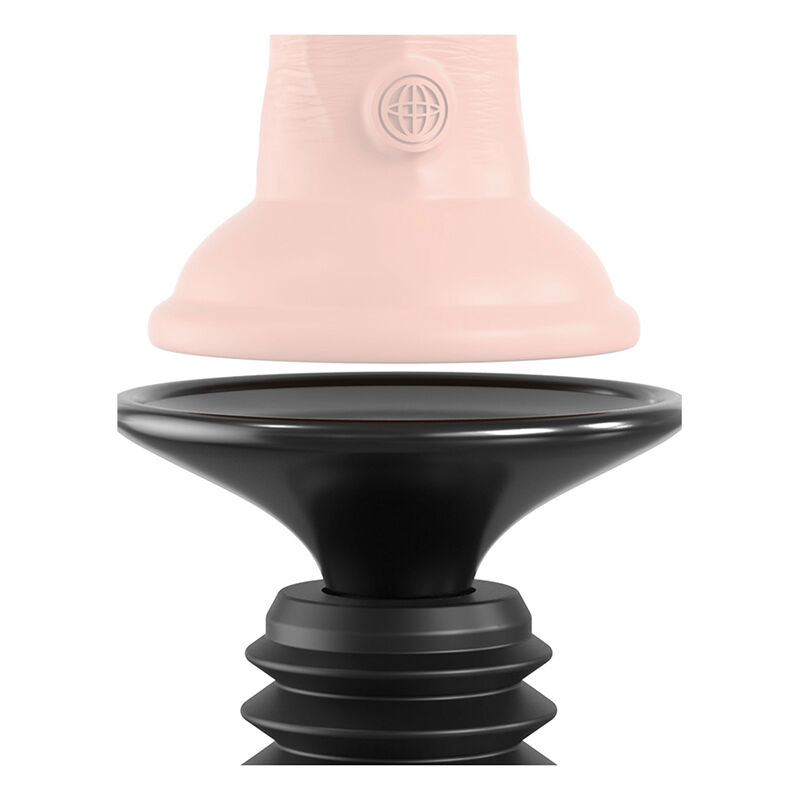 FETISH FANTASY SERIES - BODY DOCK THRUSTER DILDO CLAMP COM 7 MODOS DE EMPURRAR PRETO - Image 3
