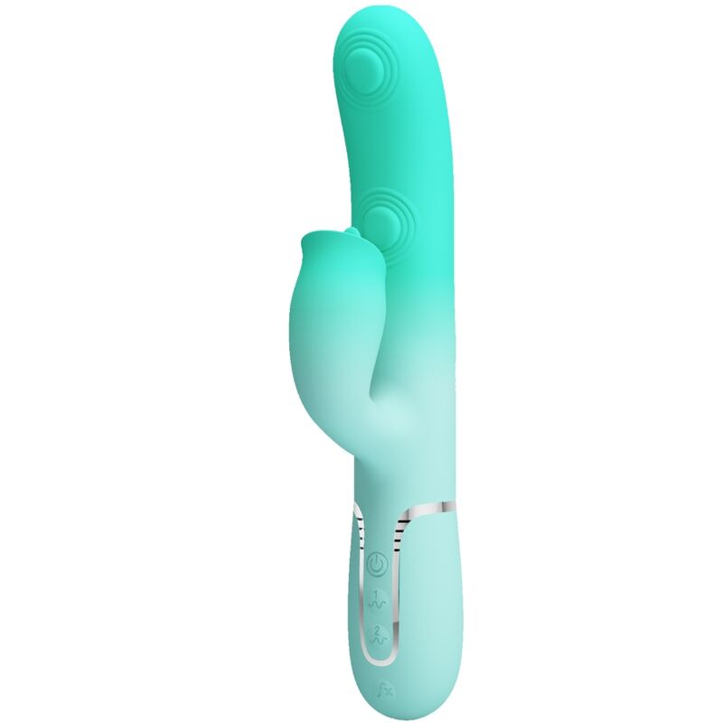 PRETTY LOVE – GIGI MULTIFUNCIONAL COELHO VIBRADOR AQUA VERDE