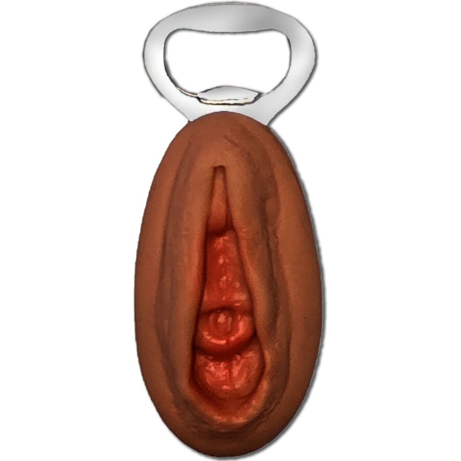 DIABLO PICANTE – ABRIDOR EM FORMA DE VAGINA MULATO