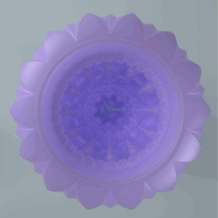 PRETTY LOVE - MASTURBADOR MASCULINO ATHENA ALICE ROXO - Image 2