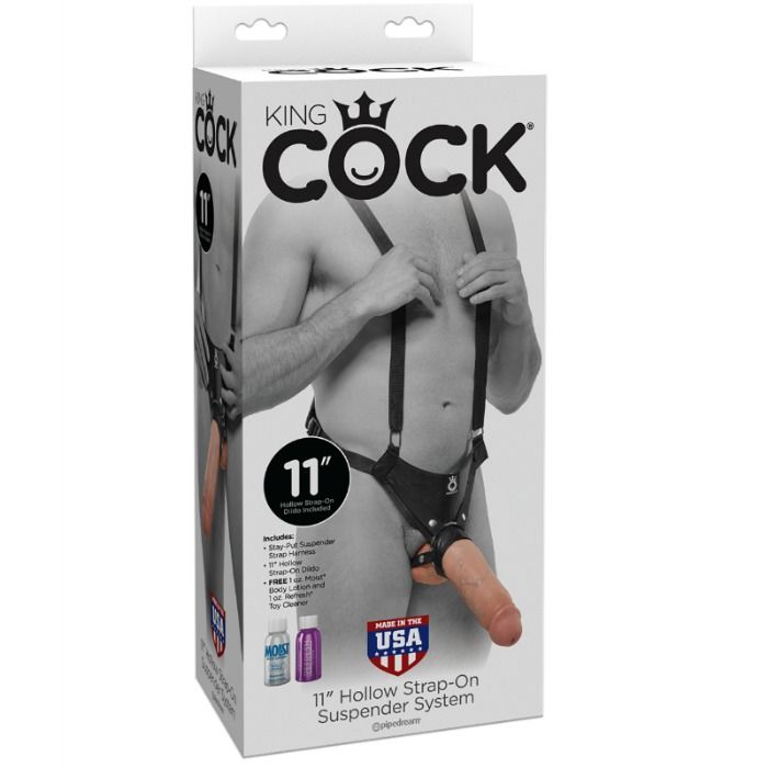 KING COCK - SISTEMA DE SUSPENSOR DE ALA OCA 28 CM CARNE - Image 2