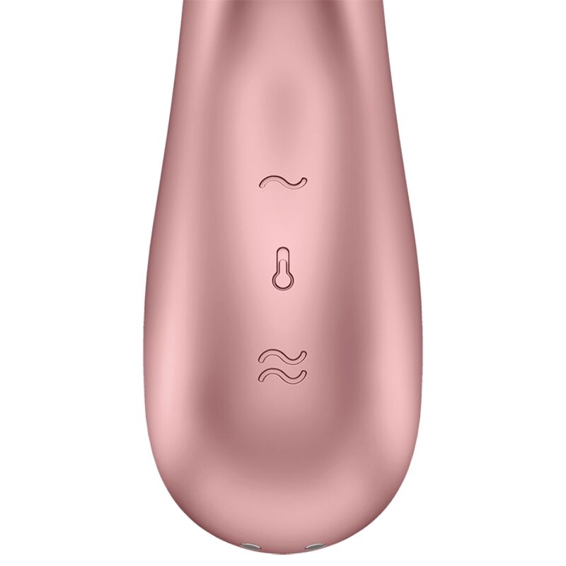 SATISFYER - VIBRADOR HOT LOVER ROSA & BEGE - Image 3