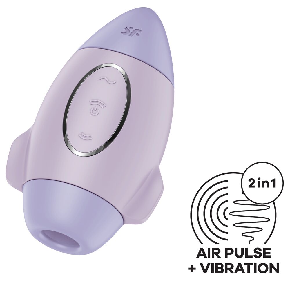 SATISFYER - VIBRADOR DE IMPULSO DUPLO PEQUENO LILAC MISSION CONTROL - Image 4