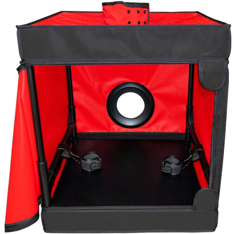 SECRET DOME – KINK CLUB CABINA BUKKAKE PRETO E VERMELHO