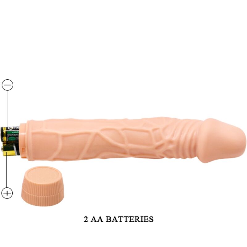 BAILE - BOB VIBRADOR REALISTA 22,5 CM CARNE - Image 3
