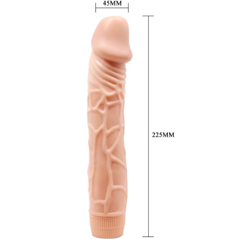 BAILE - BOB VIBRADOR REALISTA 22,5 CM CARNE - Image 5
