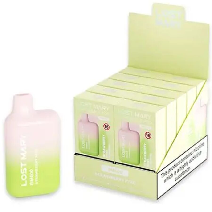 LOST MARY – BM600 NICOTINA VAPER 2% DESCARTÁVEL MORANGO KIWI