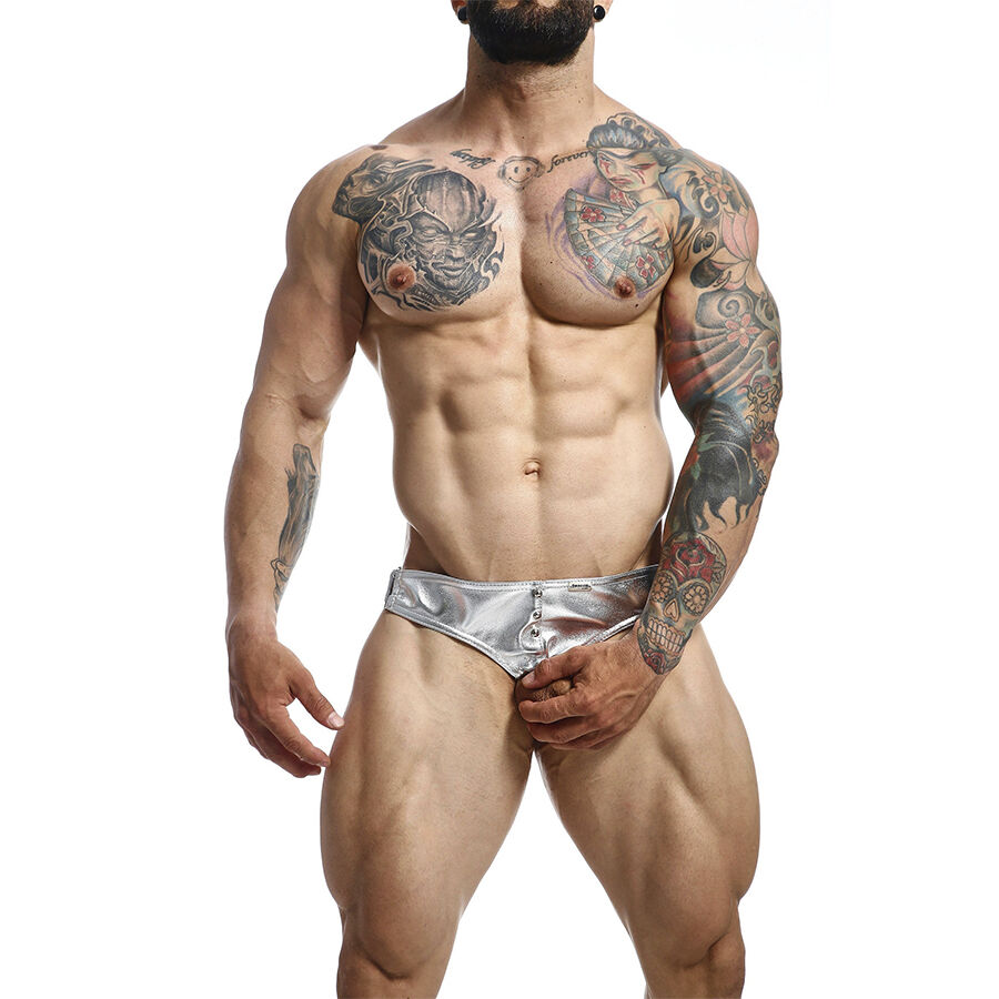 MOB – ANEL PENIANO DNGEON JOCKSTRAP PRATA TAMANHO ÚNICO