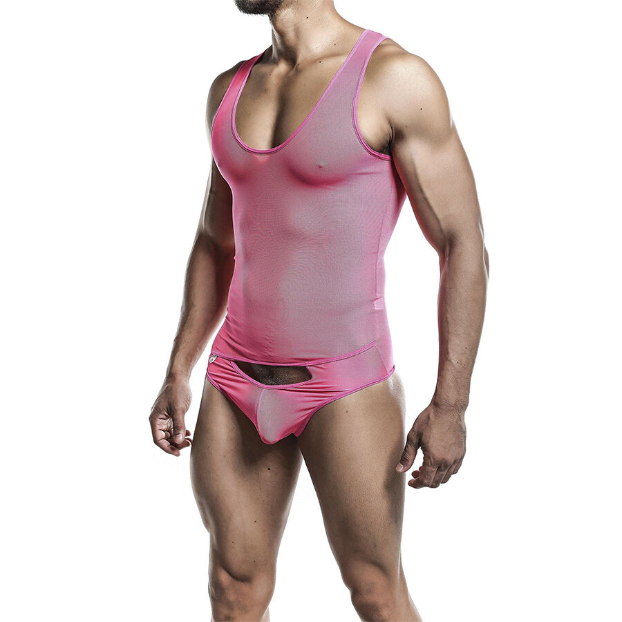 MOB – BODYSHEER ROSA TRANSPARENTE TAMANHO L/XL