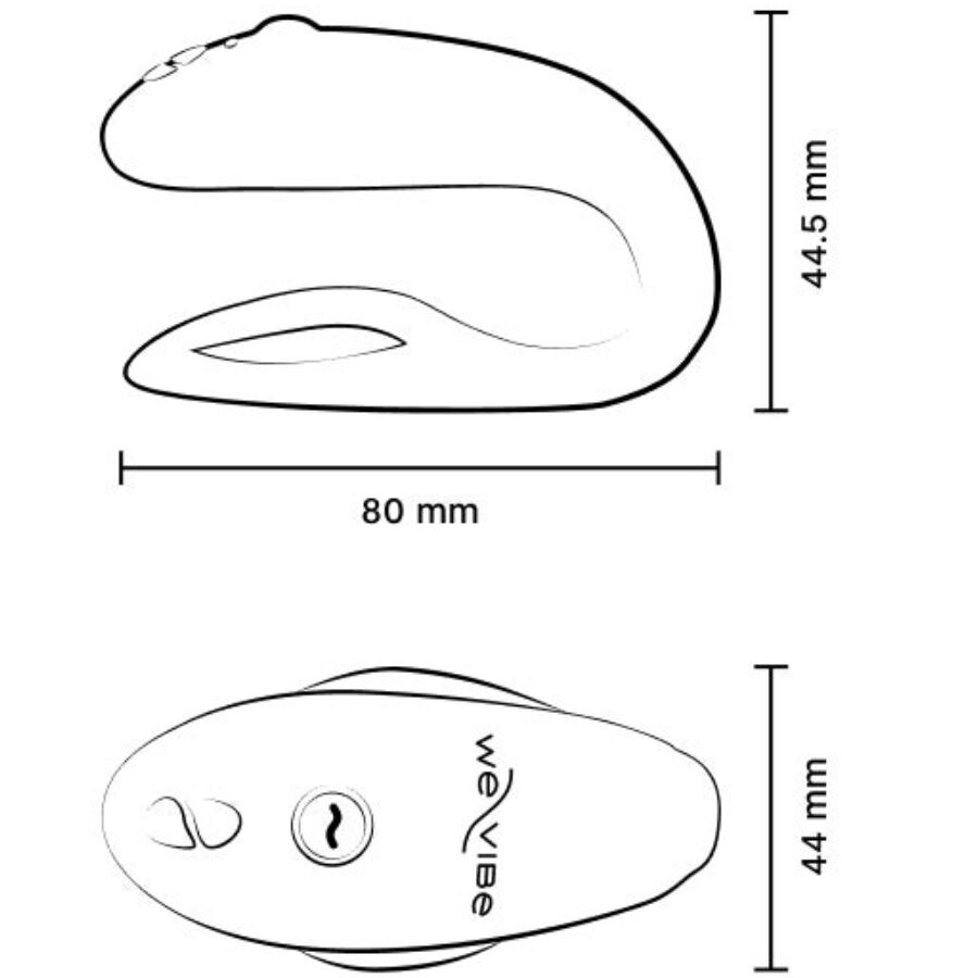 WE-VIBE – SYNC O VIBRADOR FLEXÍVEL CONTROLE REMOTO VERDE ESCURO