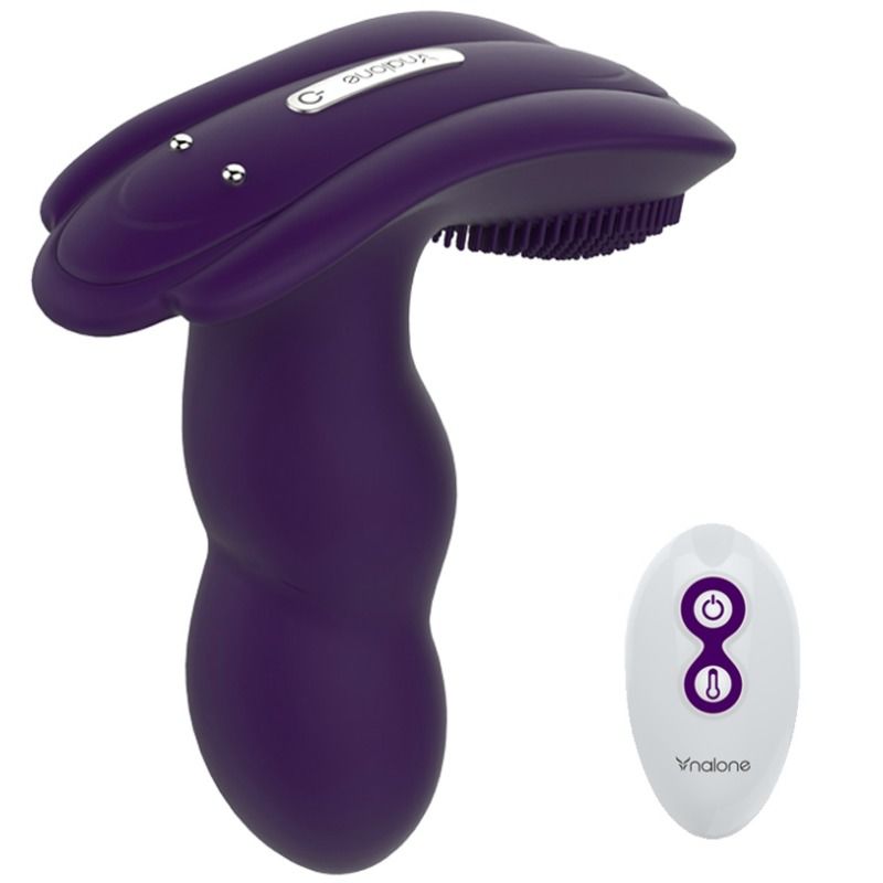NALONE – MASSAGER DE CONTROLE REMOTO LOLI – ROXO