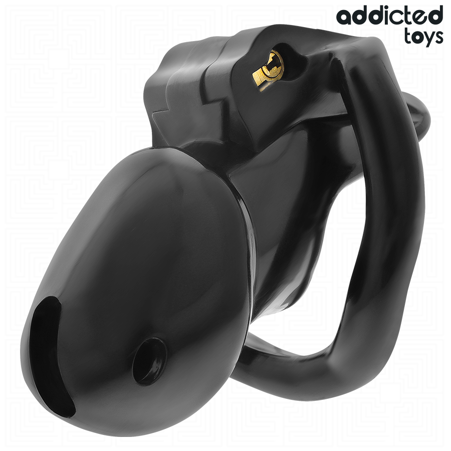 ADDICTED TOYS LOCKED - GAIOLA PARA PÊNIS CELL MINDNIGHT TAMANHO S 4.8 CM - Image 2