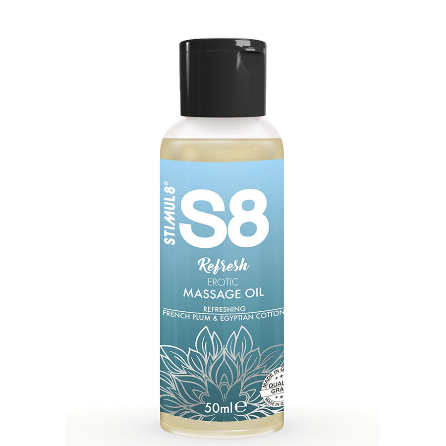 STIMUL8 – ÓLEO DE MASSAGEM S8 CAIXA 3 X 50 ML