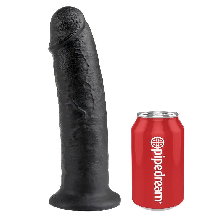 KING COCK - 10 DILDO PRETO 25 CM - Image 3