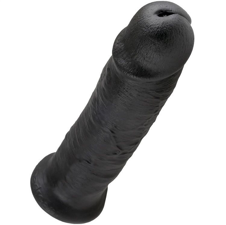 KING COCK - 10 DILDO PRETO 25 CM - Image 4