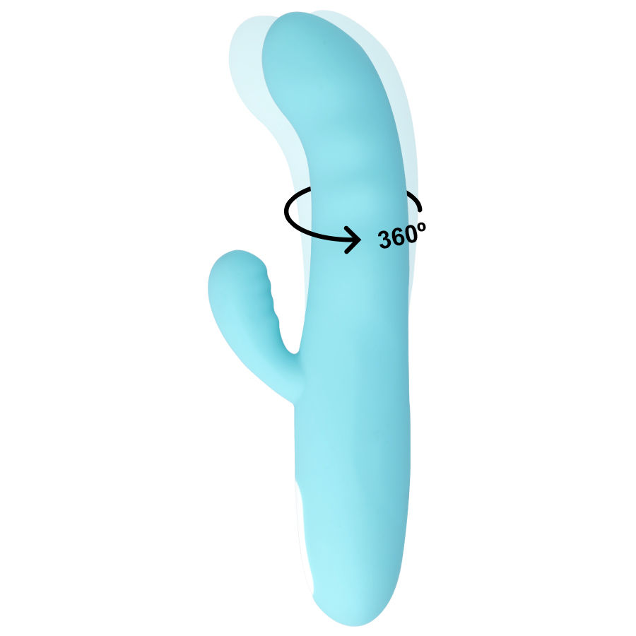 MIA – VIBRADOR GIRATÓRIO EIFFEL TURQUOISE BLUE