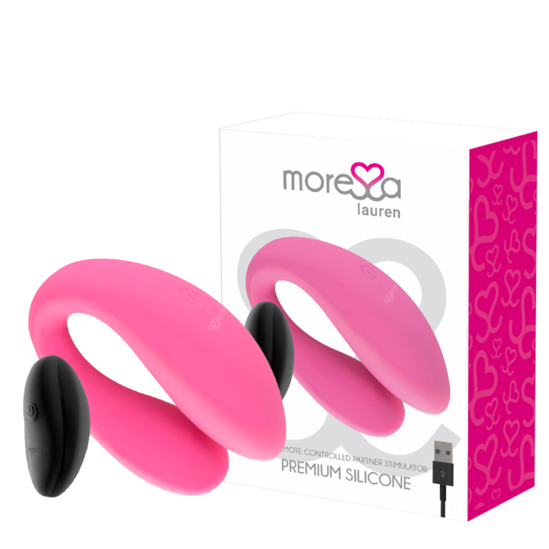 MORESSA – ESTIMULADOR DE CONTROLE REMOTO LAUREN PARA CASAIS