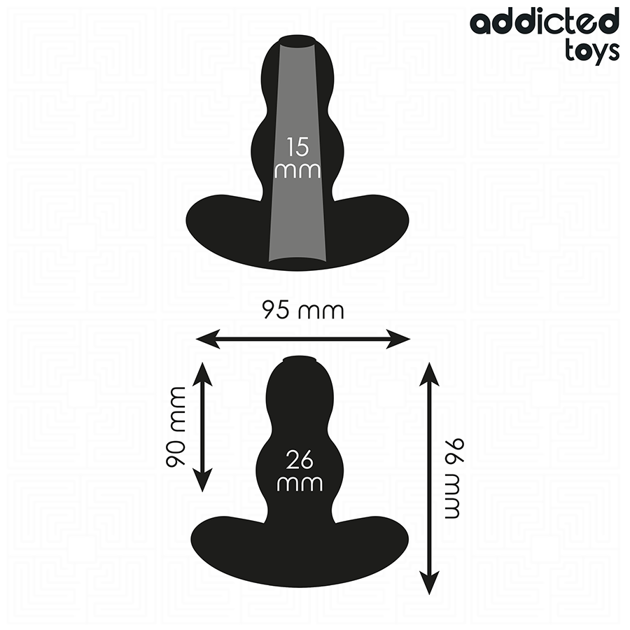 ADDICTED TOYS - PLUG ANAL OCO TAMANHO M 9,6 CM - Image 4