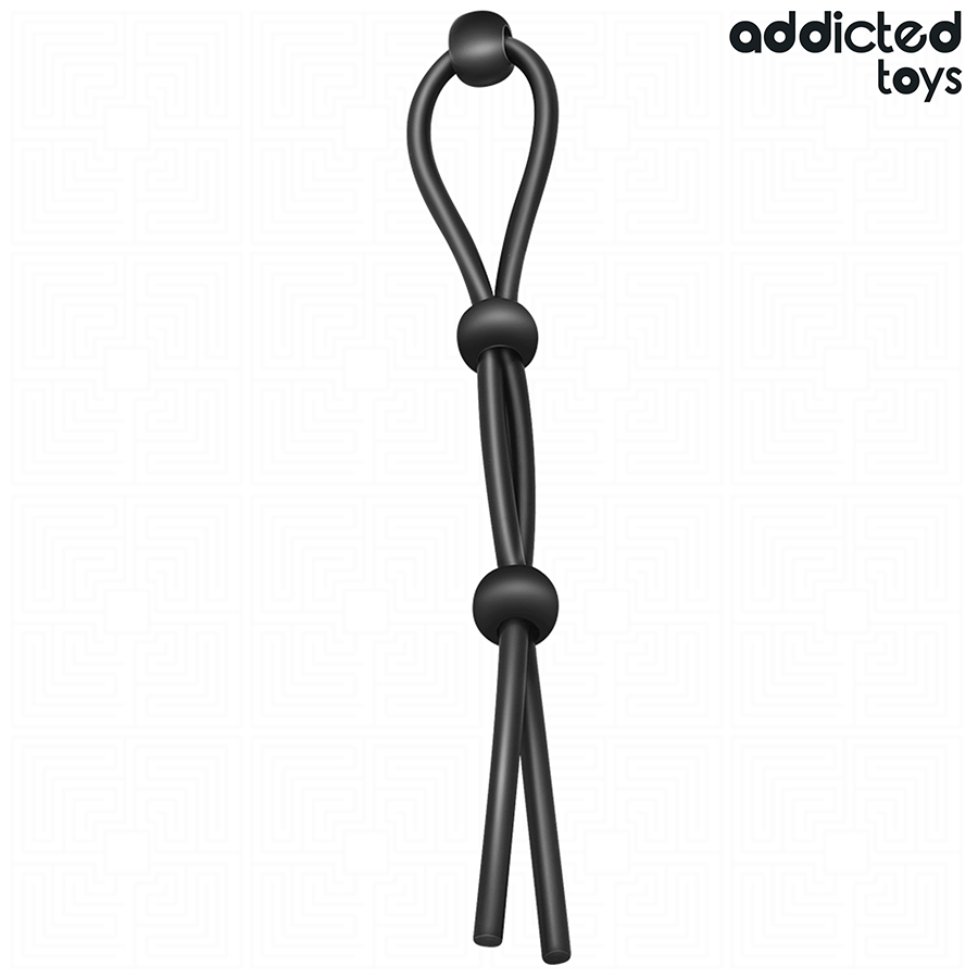 ADDICTED TOYS - CORDA DE SILICONE PARA O PÊNIS DE TRIPLO LOOP - Image 2