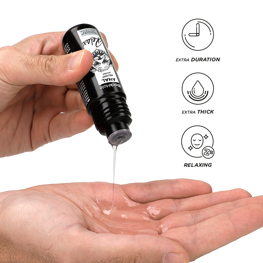 BLACK HOLE – GEL BASE DE SILICONE DILATAÇÃO ANAL 30 ML