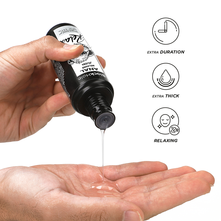 BLACK HOLE – GEL BASE DE SILICONE DILATAÇÃO ANAL 30 ML