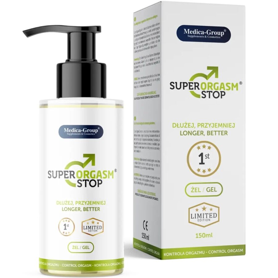 MEDICA GROUP - SUPER ORGASM STOP GEL ÍNTIMO PARA HOMENS 150 ML - Image 3
