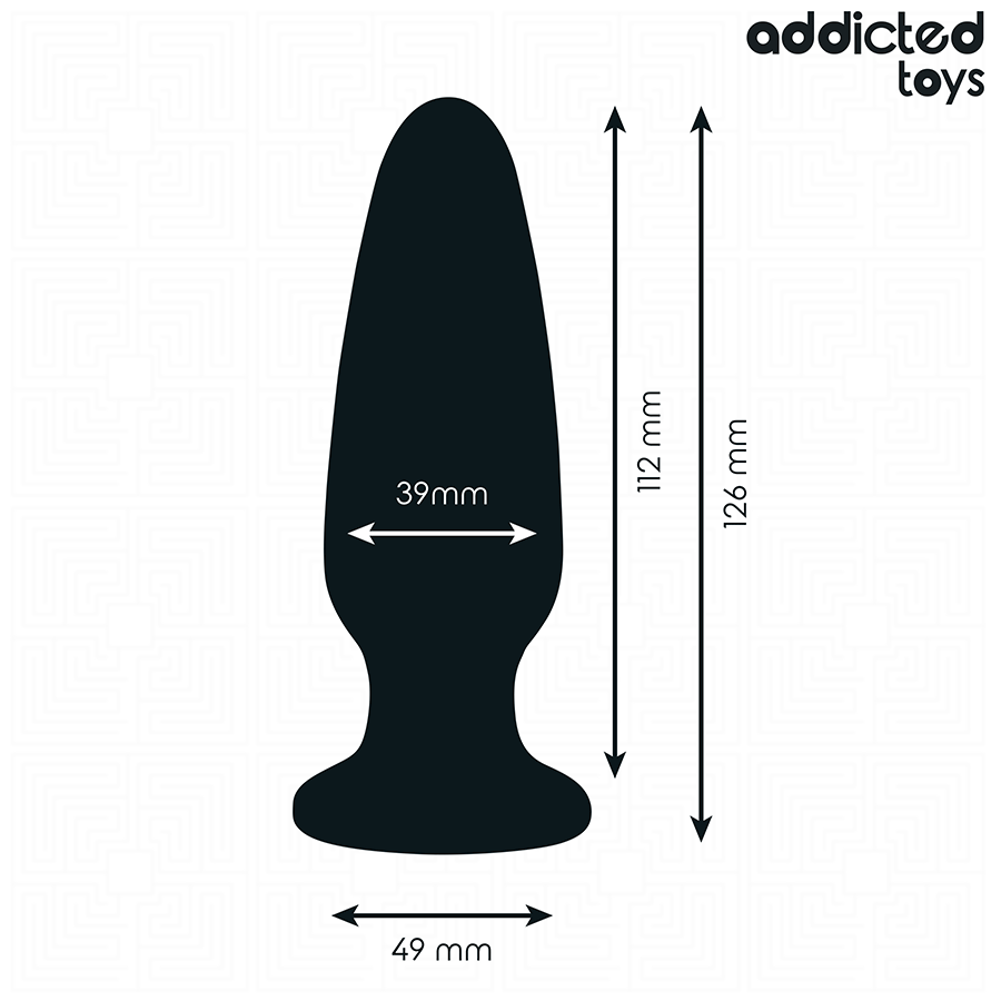 ADDICTED TOYS - PLUG ANAL COM JOIA TAMANHO L 12,6 CM - Image 4