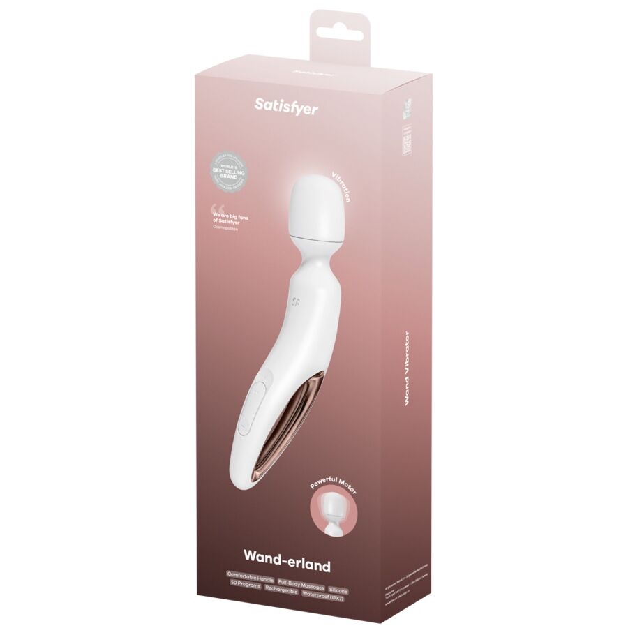 Satisfyer Wand-erland Branco – Vibrador Wand - Image 5