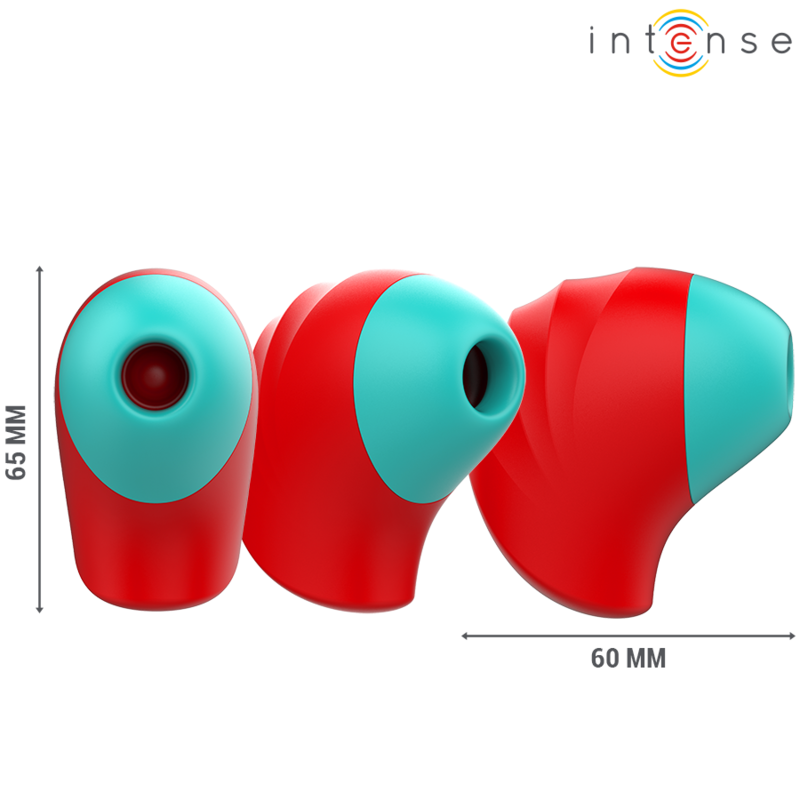 INTENSE - DONNIE ESTIMULADOR DE CLITÓRIS VERMELHO/VERDE - Image 4
