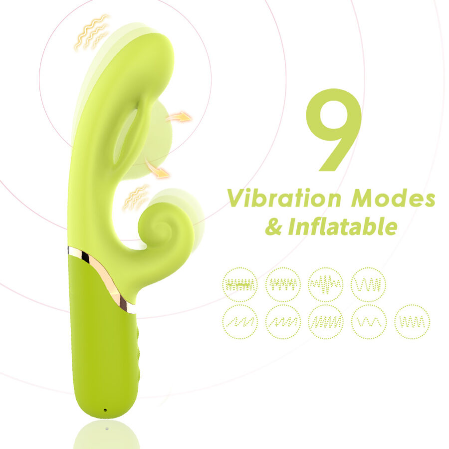 ARMONY - INFLABE POINT A PARA ESTIMULADOR VIBRADOR VERDE - Image 3