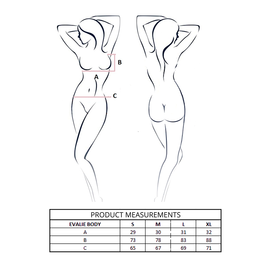 PASSION - EVALIE BODY BRANCO P/M - Image 4