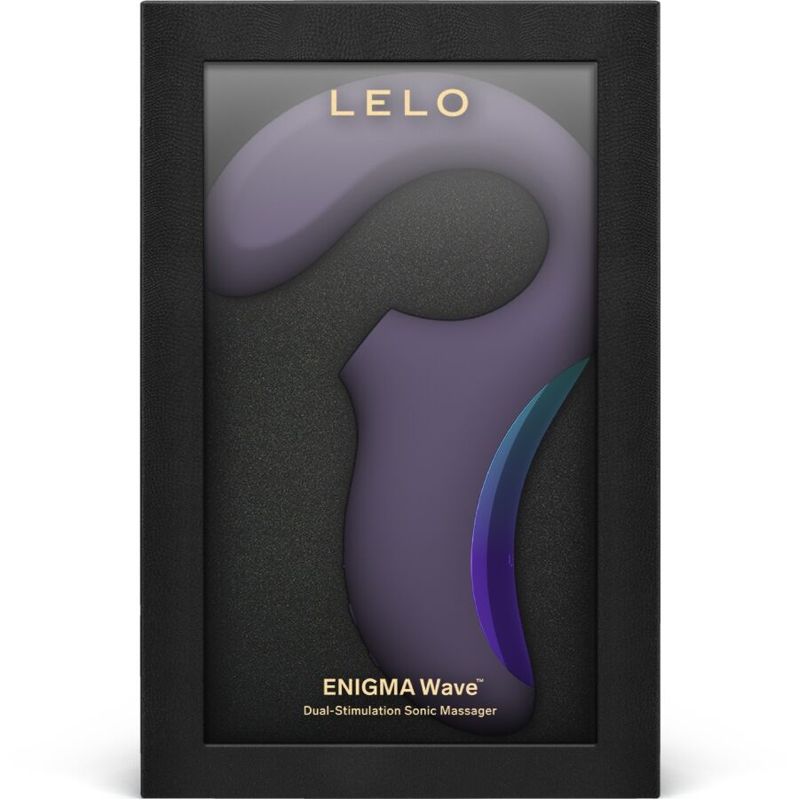 LELO - ENIGMA WAVE MASSAGEADOR DE TRIPLA VIBRAÇÃO CYBER ROXO - Image 4