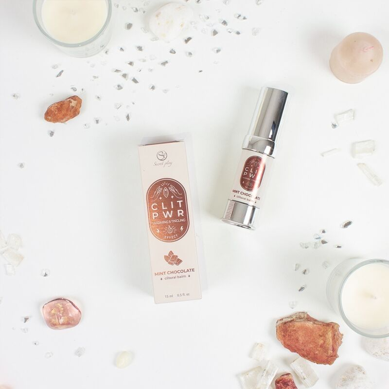Bálsamo Clítoris Menta e Chocolate Secret Play 15ml RF46803 - Image 3