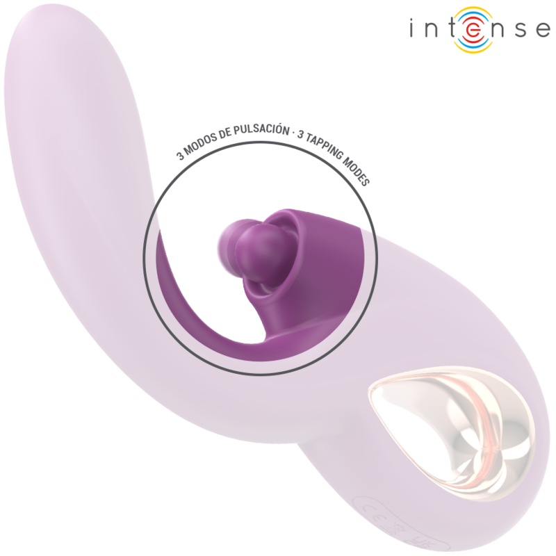 INTENSE - LALI MULTIFUNCIONAL VIBRADOR DE PONTO G COM BATIDA, IMPULSÃO E VIBRAÇÃO ROXO - Image 3