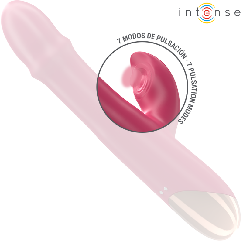 INTENSE - CHLOE VIBRADOR MULTIFUNCIONAL 3 EM 1 VERMELHO - Image 4