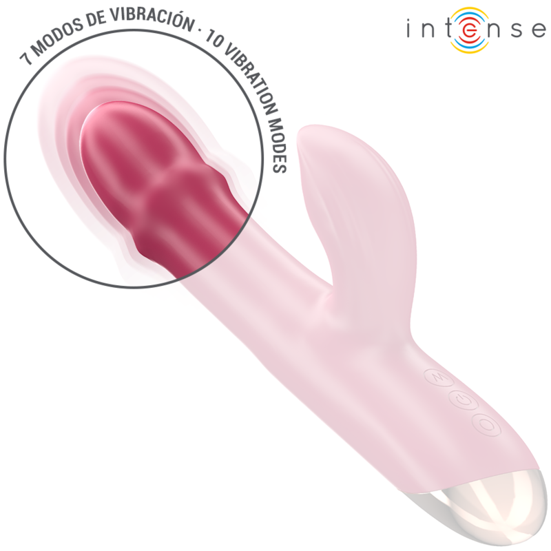 INTENSE - CHLOE VIBRADOR MULTIFUNCIONAL 3 EM 1 VERMELHO - Image 5