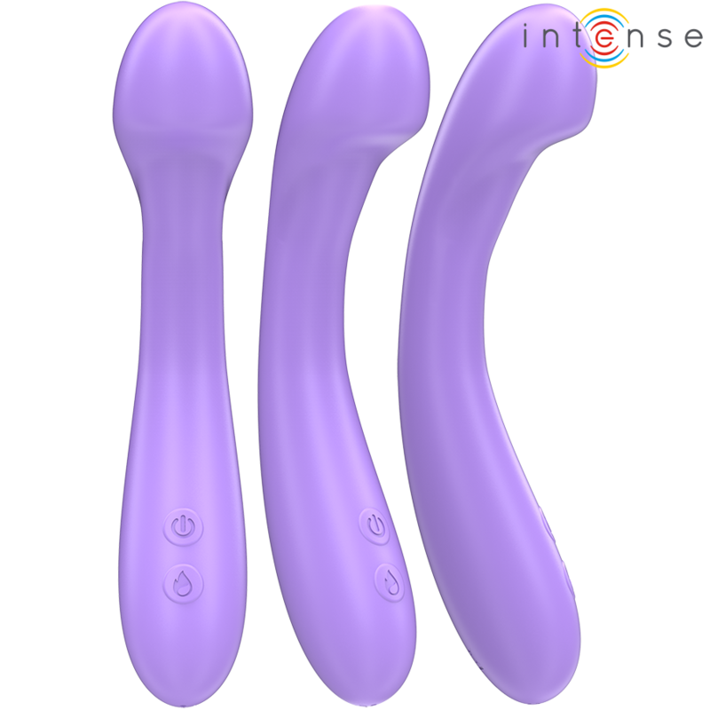 INTENSE - VIBRADOR BECKY 19 CM AQUECÍVEL 7 VIBRAÇÕES ROXO - Image 3
