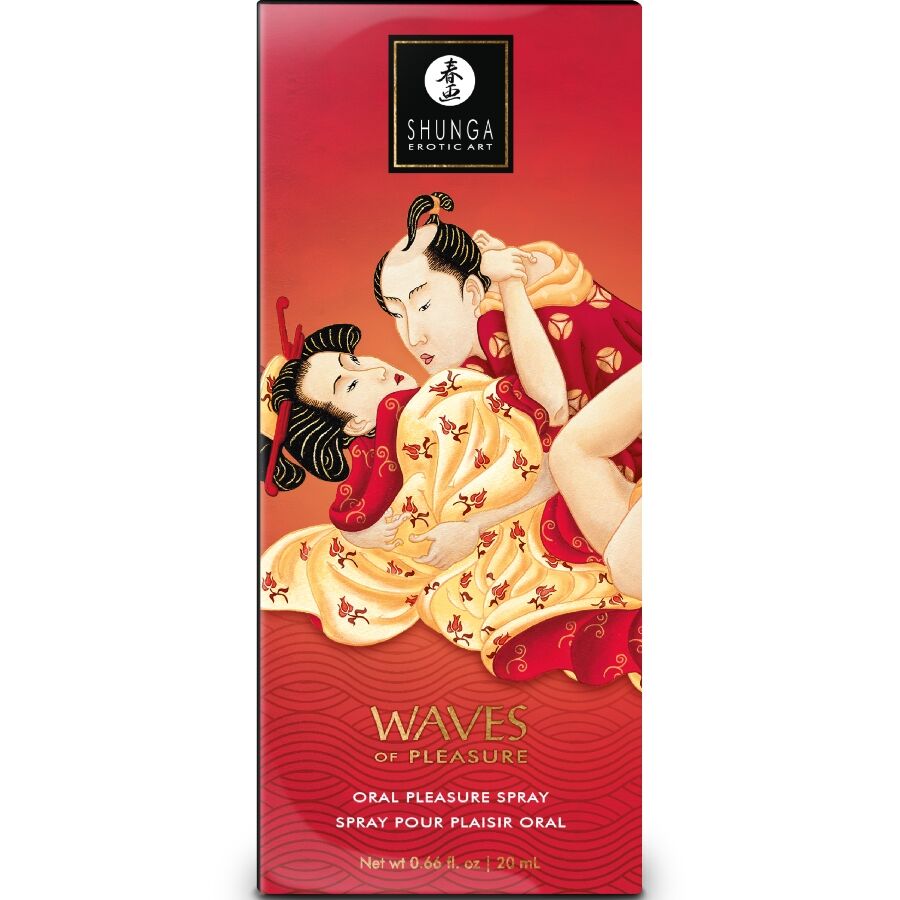 SHUNGA - SPRAY ORAL SEDUTOR DE MORANGO WAVES 20 ML - Image 3