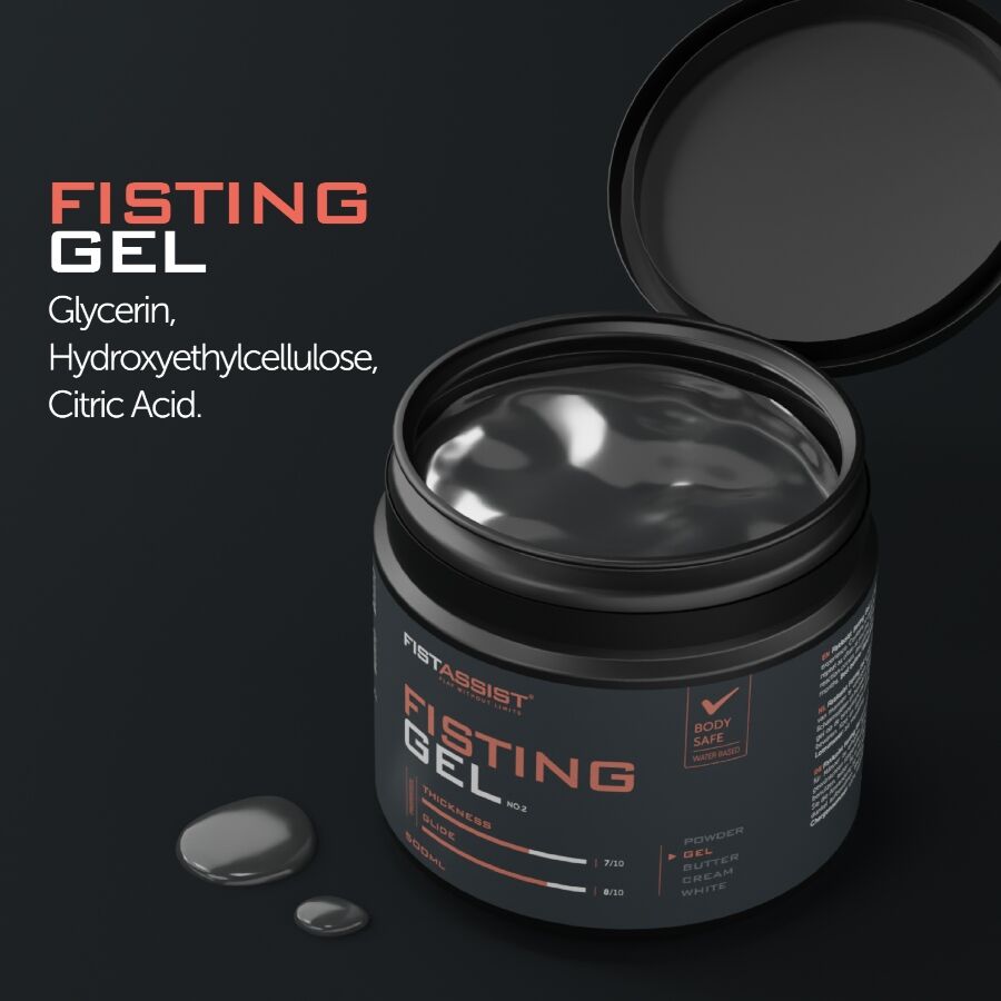 COBECO - FIST ASSIST FISTING GEL EXTRA GROSSO À BASE DE ÁGUA 500 ML - Image 3