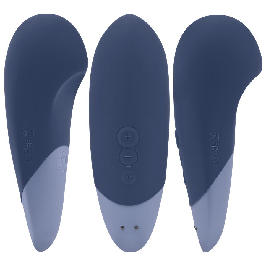 WOMANIZER - VIBE VIBRADOR SILENCIOSO DE USO À DIRETA AZUL ESCURO - Image 2