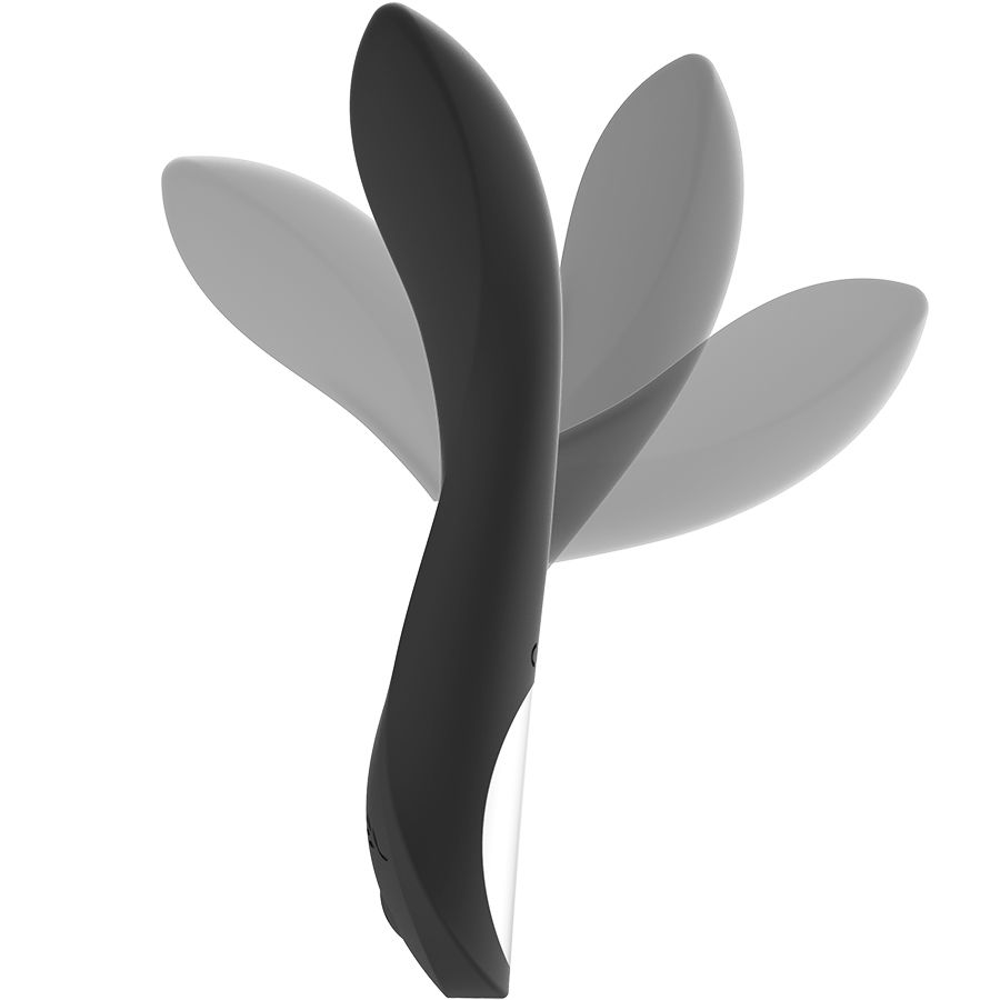 Black e Silver Kean – Vibrador – Controle De Toque - Image 3
