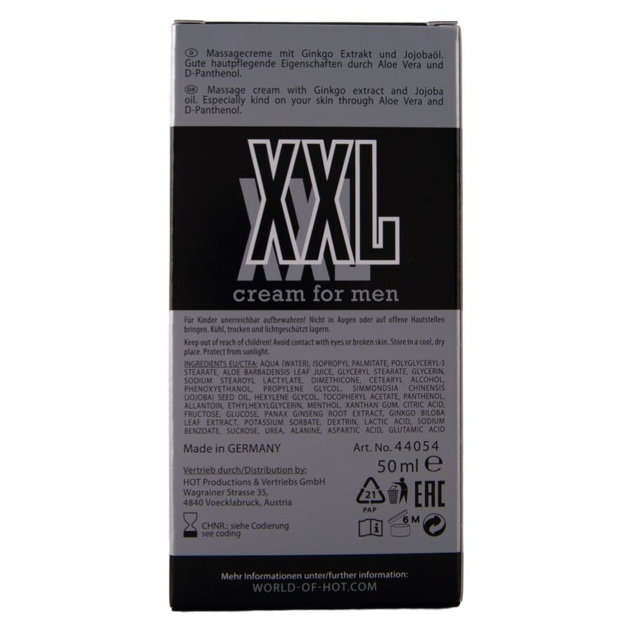 HOT - CREME XXL PARA HOMENS 50 ML - Image 5