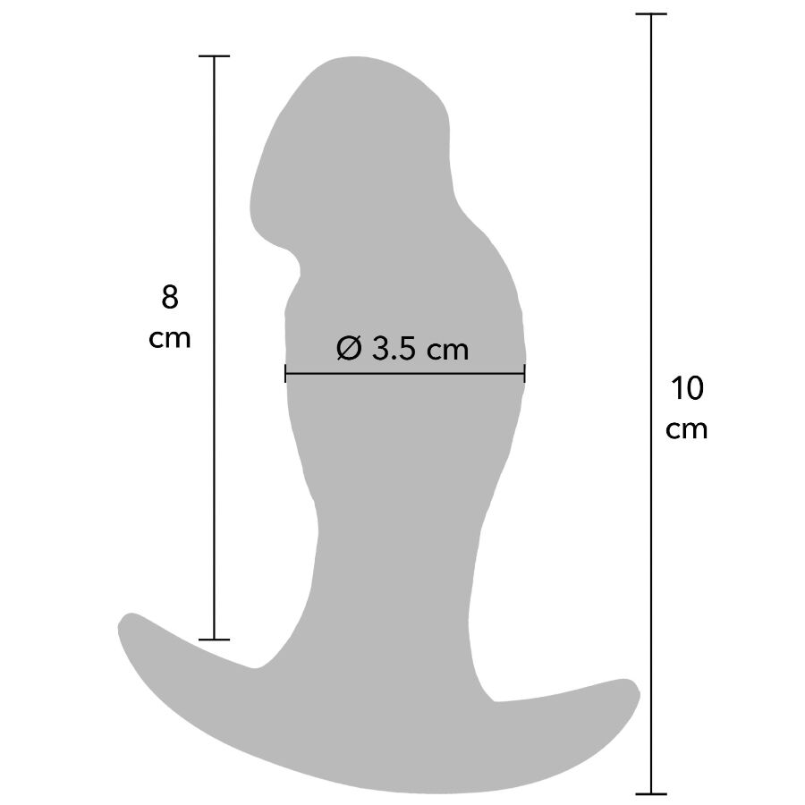 HIDDEN DESIRE - INFERNO PLUG ANAL REALISTA 10 CM - Image 5