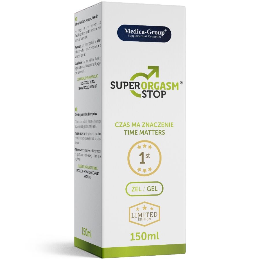 MEDICA GROUP - SUPER ORGASM STOP GEL ÍNTIMO PARA HOMENS 150 ML - Image 3