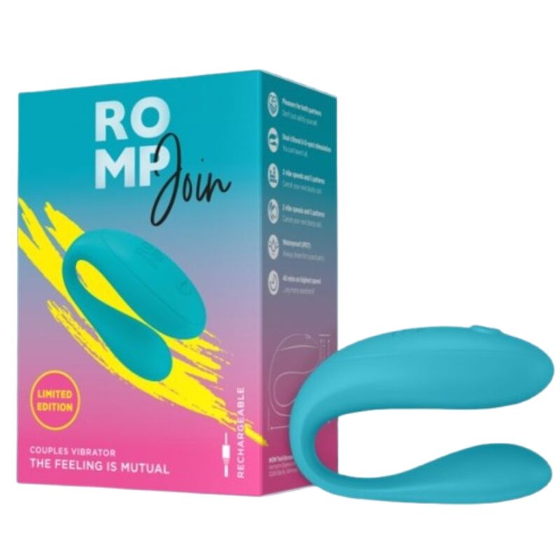 ROMP - JOIN JUNTEM-SE AO VIBRADOR PARA CASAIS TURQUESA - Image 5