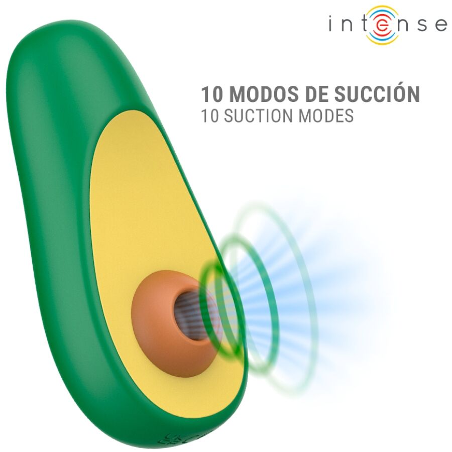 INTENSE - WAKI ABACATE ESTIMULADOR DE SUCÇÃO CLITORIAL - Image 4