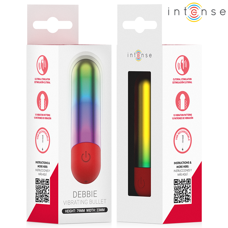 INTENSE - DEBBIE RAINBOW CLITORIS VIBRATÓRIO BULLET - Image 5