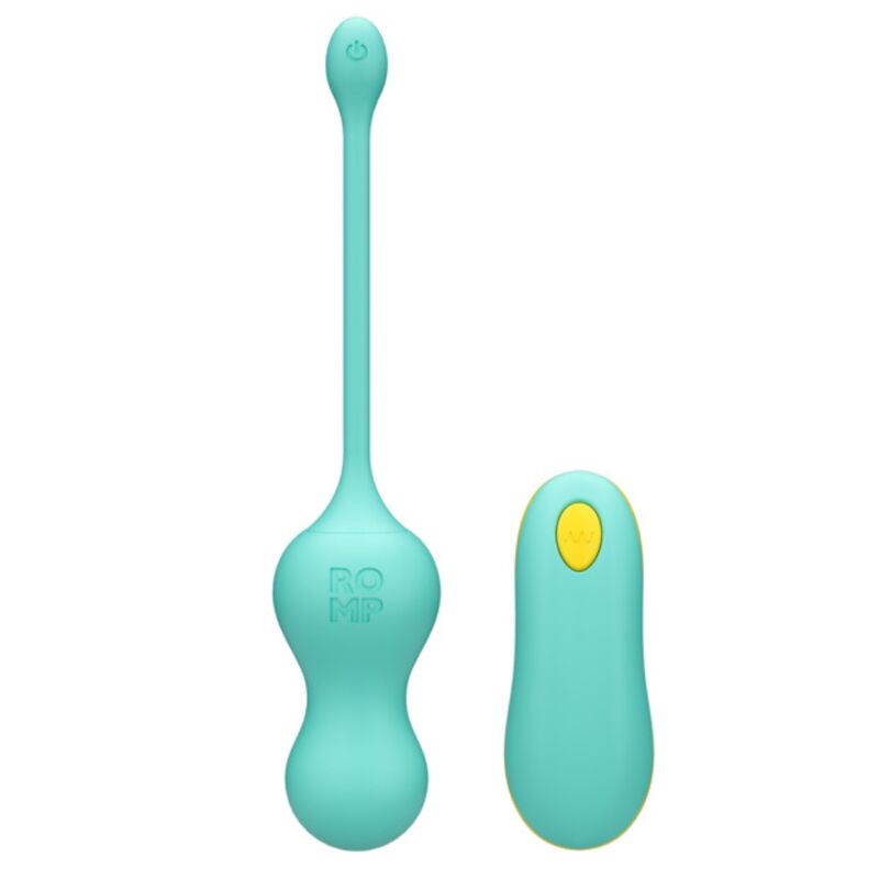 ROMP - CELLO OVO VIBRATÓRIO MULTIFUNCIONAL TURQUESA COM CONTROLE REMOTO - Image 2